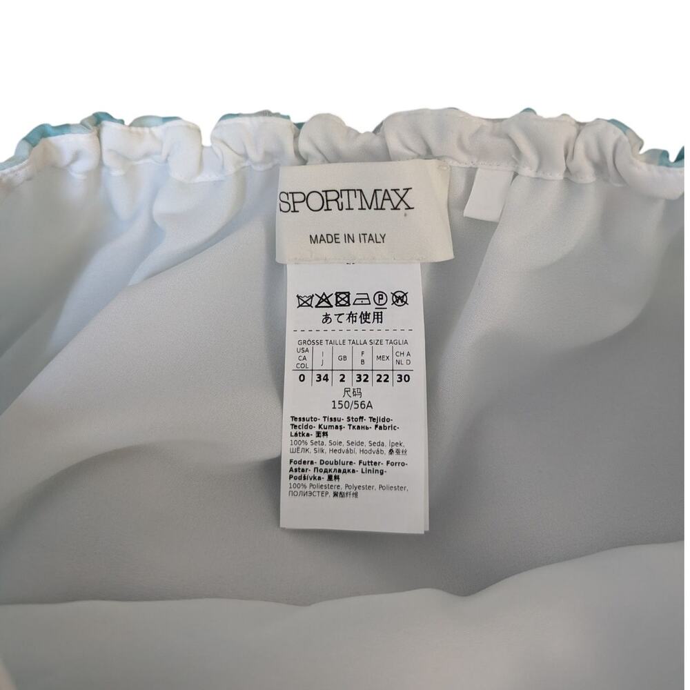 Sportmax Silk Midi Skirt - Picture 10 of 16